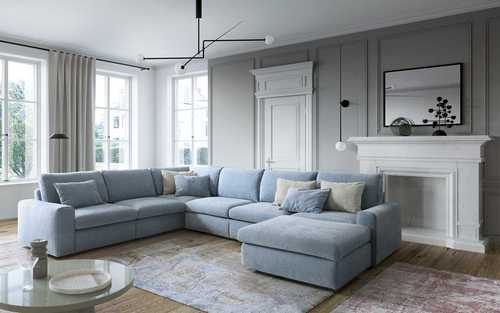 Jaką sofę wybrać do salonu, w którym przebywa duża rodzina?